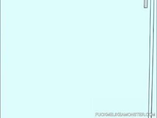 Cartoon slut gets fingered