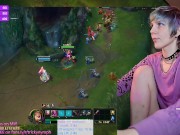 Preview 2 of Tricky Nymph Dominates their League of Legends Game LIVE on Chaturbate!