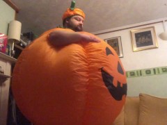 pumpkin costume test