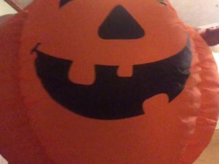 pumpkin costume test