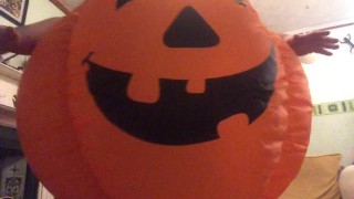 pumpkin costume test