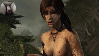 TOMB RAIDER NUDE EDITION COCK CAM GAMEPLAY #1