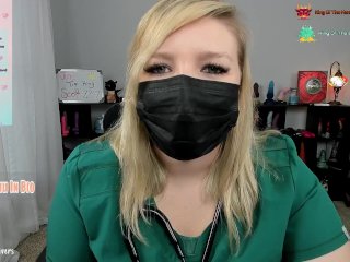 Nurse Edging JOI - Makes Patient ObeyFor Milking_Sperm Sample