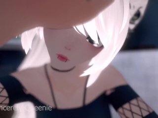 Neko stepsister makes you FLUSTERED - Ear Licks - Kisses - Soft Spoken Cuddling Lewd ASMR ROLEPLAY