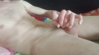 strong balls slosh a lot of sperm. cumshot from jerk off champion.