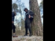 Preview 1 of Quick blowjob at the public park