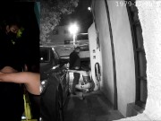 Sissy is made to expose herself to passing cars in order to let her suck cock and get fucked outdoor