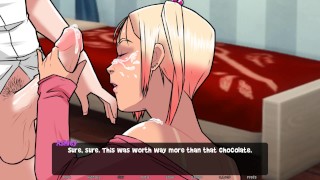 Dawn Of Malice: College Girl Is Giving Handjob For A Chocolate-Ep4