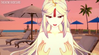 驯服凝光，她喝下你所有的精子无尽原神冲击