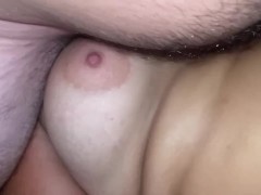 Getting titty fucked while rimming my husbands ass blinds open 1st floor pussy fisted