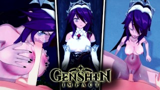 ROSARIA HENTAI GENSHIN IMPACT