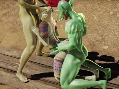 Sylvanas meets her new alliance Trolls and orcs in Durotar