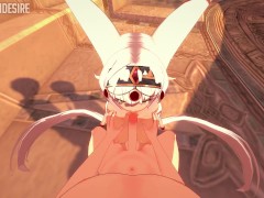 PLAYING WITH PHARAOH LUPINA SEXY AND LARGE BOOBS HENTAI GENSHIN IMPACT