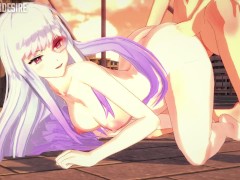 RACE QUEEN LUCY HAIR-PULLED DOGGYSTYLE HENTAI GUARDIAN TALES