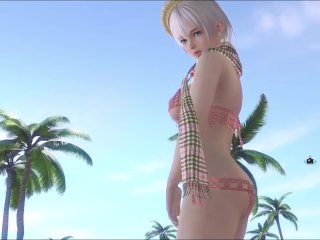 Dead or Alive Xtreme Venus Vacation Luna Scarf of Warmth Fanservice Appreciation