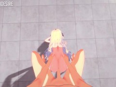 SNEAKING OUT OF SCHOOL WITH SKY STRIKER ACE RAYE, SHE WANTS THE D HENTAI YU-GI-OH!