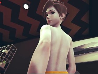 big ass, exclusive, tracer, rule 34 hentai