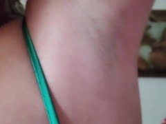 Sweaty pits and pussy 