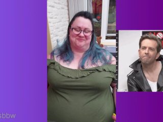 mother, fat, behind the scenes, bbw