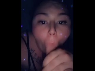 handjob, vertical video, rough sex, sexy mouth