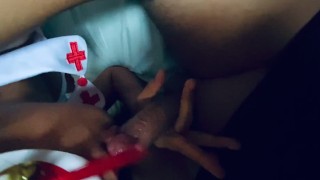 enfermera sexy cuidandome