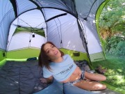 Preview 3 of VR Conk Naughty Camping Sex With Redhead Hottie Lumi Ray VR Porn