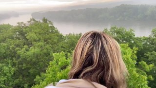 Vixen girlfriend gets dicked down during sunrise-SPECIAL 