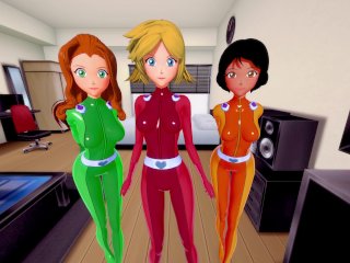 orgy, samantha, totally spies, clover