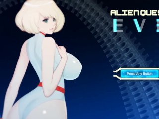 hentai game, monster cock, blonde, big cock
