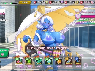 SF Girls [jogo Hentai] Ep.8 Mulher De Pele Azul Perde a Virgindade com Meu Pau Grande