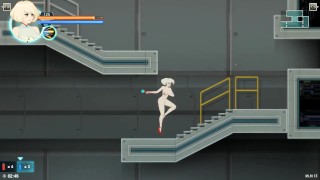 Alien Quest Eve [juego Hentai duro PornPlay] Ep.2 zombie lesbiana digitación hasta que eyacula