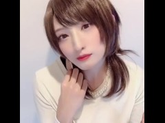 【女装】下着の中に指を入れてクチュクチュする動画 - Screenshot 1 of 16 - 女装