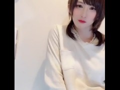 【女装】下着の中に指を入れてクチュクチュする動画 - Screenshot 9 of 16 - Asian