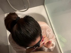 肉便器系列【4】[第四天] 女佣喜欢上了我的尿液，贱货继续被中出内射 [国语对白] 5/16