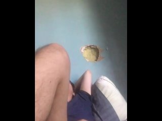 Cumming hard as fuck