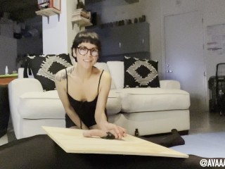 NYMPHO LIONESS WORSHIPS COCK THROUGH GLORY HOLE W/ DIRTY TALKING!TRUE FEMDOM TEASE - FULL VIDON OF