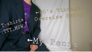 80'S Vintage Oversize Setup T-Shirts Brand Ttt_Msw My Penis Fashion Masturbation