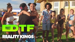 Reality Kings - Dudes & Stunning Babes Enjoy The Swimming Pool & End Up Fucking Each Other