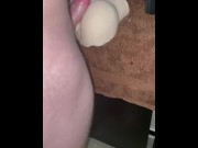 Preview 1 of Horny Virgin Fucks Fake Pussy