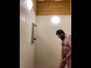 Preview 5 of Daddy Having Public Shower Fun