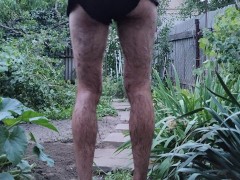 Evening entertainment in the garden