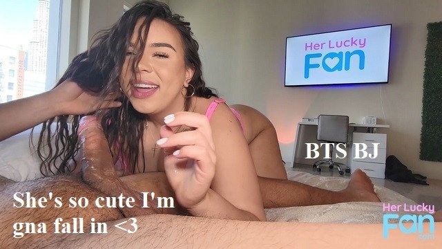 I fell in LUV w porn⭐ Fiji Falzz... her wet blowjob 💦