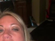 Preview 4 of Husband let’s me suck and swallow friend as long as I record it
