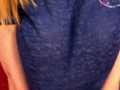 SLOW MO 'Out Of This World' Big, All Natural MILF Tits JIGGLE