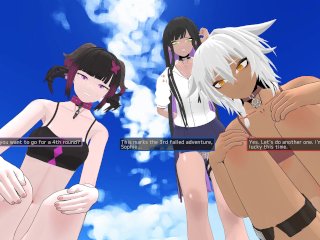 anime, game, babe, sex simulator
