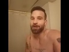 Me taking shower before doing web cam show