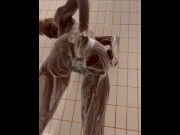 Preview 6 of Blonde Ebony Shower Time