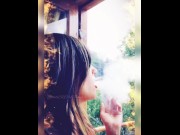 Preview 3 of Randi Smoking Cigarette - Snapchat