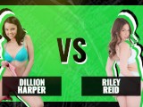 TeamSkeet - Battle Of The Babes - Riley Reid vs. Dillion Harper - Who Wins The Award?