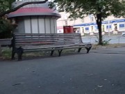 Preview 3 of The guy masturbates in public. Extreme